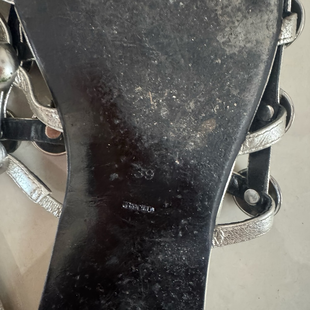 Alexander Wang Silver Studded Amelia Mule - Picture 4 of 4